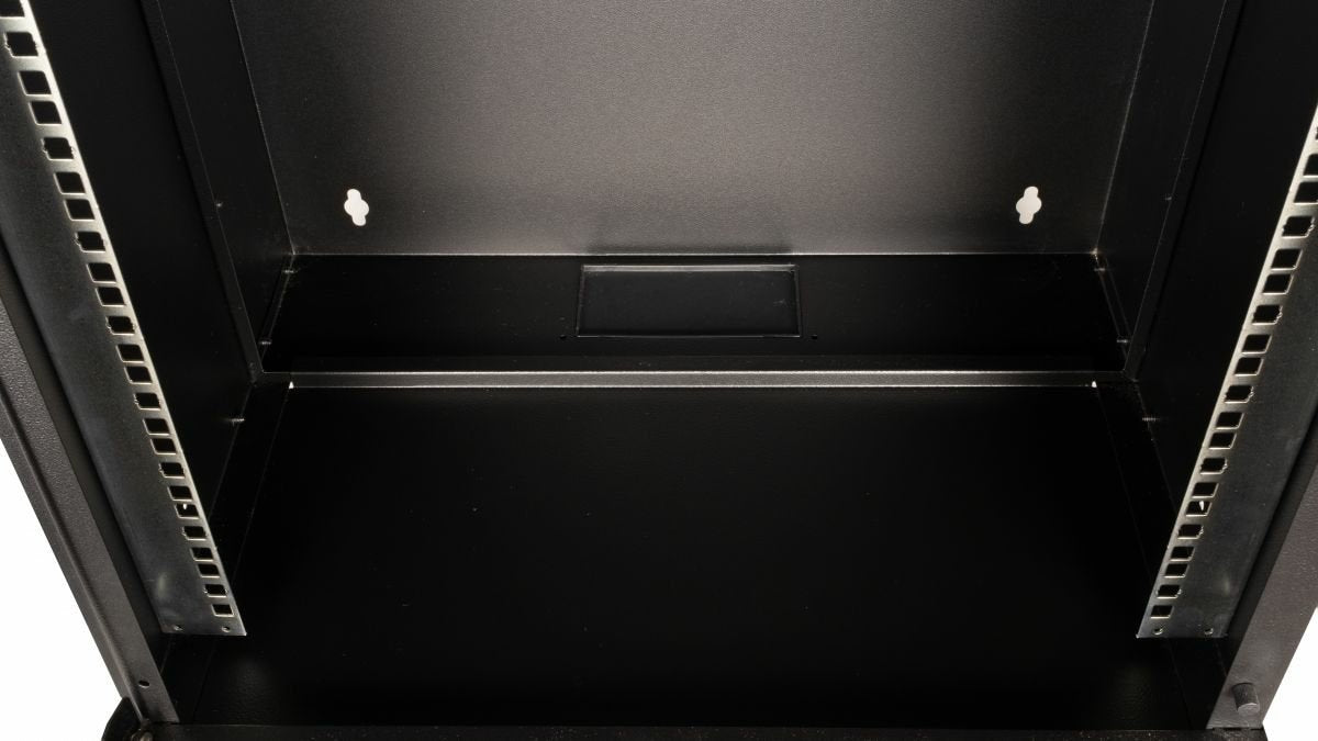 Equip 19" Wandgehäuse Glastür Eco 540x400mm 12u Schwarz