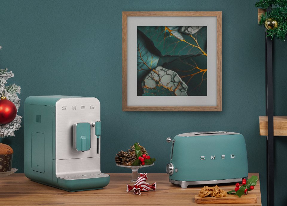 EAN 8017709329662 - Smeg TSF01EGMEU tostadora 6 2 rebanada(s) 950 W Verde imagen 15