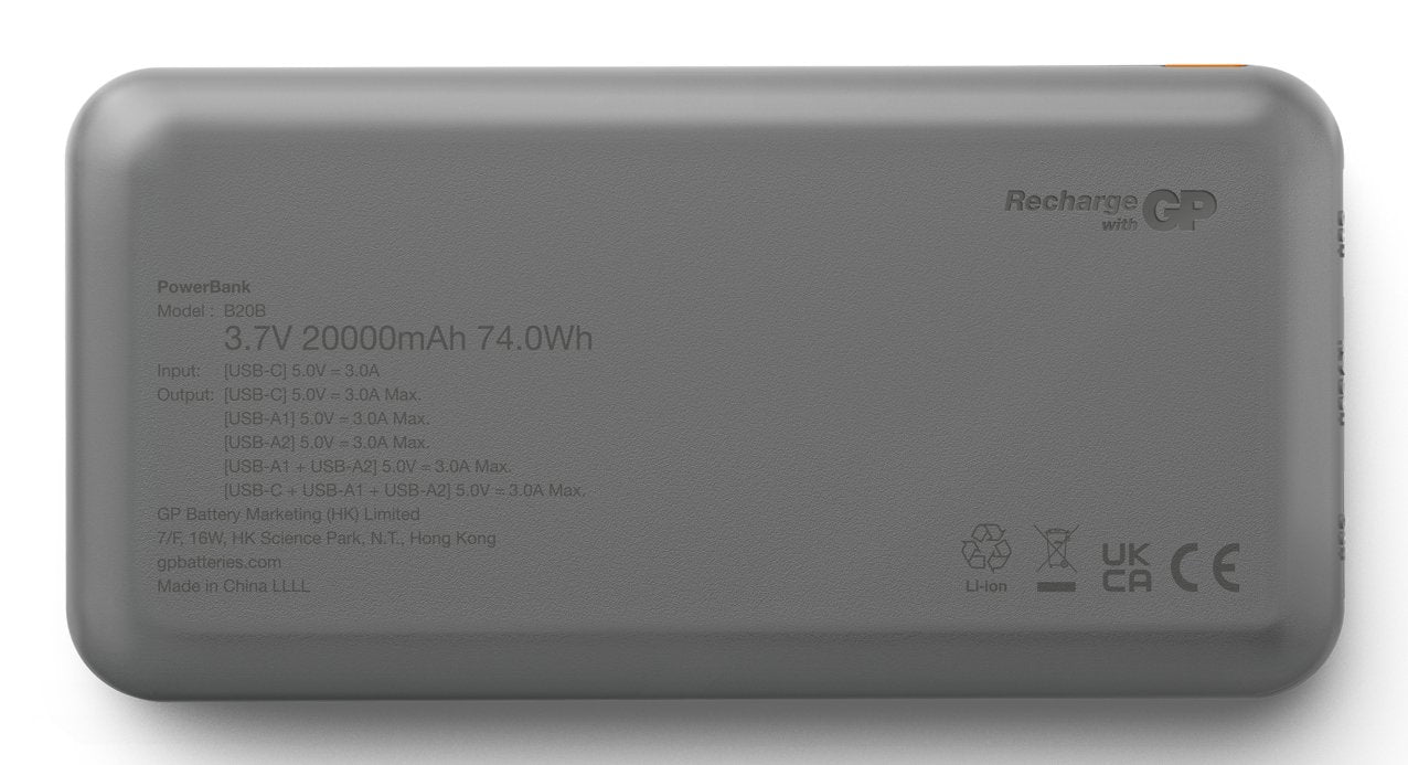 EAN 4891199230554 - GP Batteries 405212 Polímero de litio 10000 mAh Crema de color imagen 3