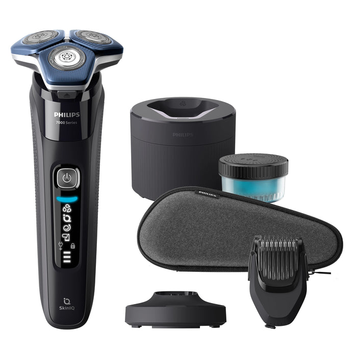 EAN 8720689010931 - Philips SHAVER Series 7000 S7886/58 afeitadora Máquina de afeitar de rotación Recortadora Negro imagen 3