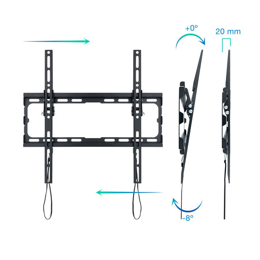 EAN 8433281011953 - TooQ LP1071T-B soporte para TV 177,8 cm (70") Negro imagen 2