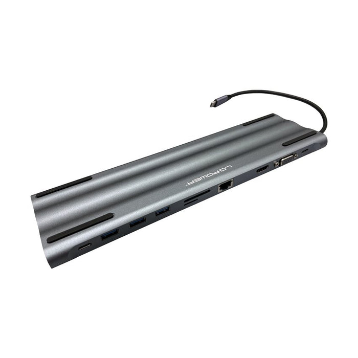 EAN 4262443280074 - LC-Power LC-HUB-C-MULTI-8 base para portátil y replicador de puertos Alámbrico USB 3.2 Gen 1 (3.1 Gen 1)  imagen 6