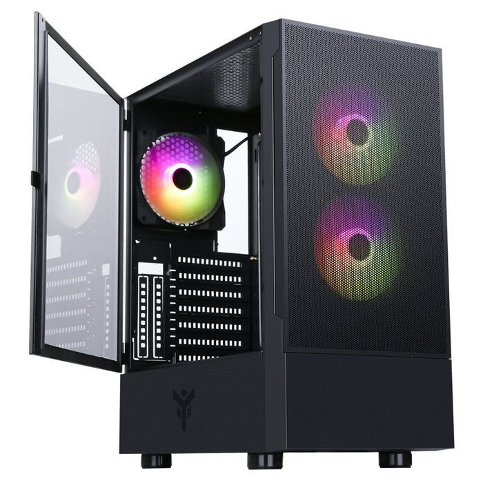 EAN 8056157883043 - itek SIISBE 3.0 Midi Tower Negro imagen 9