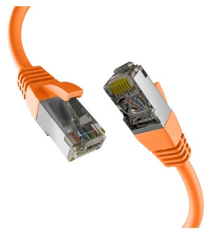EAN 4049759291273 - EFB Elektronik EC020200279 cable de red Naranja 1 m Cat8.1 S/FTP (S-STP) imagen 1