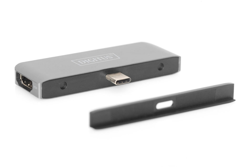 EAN 4016032472537 - Digitus DA-70893 base para portátil y replicador de puertos USB 3.2 Gen 1 (3.1 Gen 1) Type-C Gris imagen 9