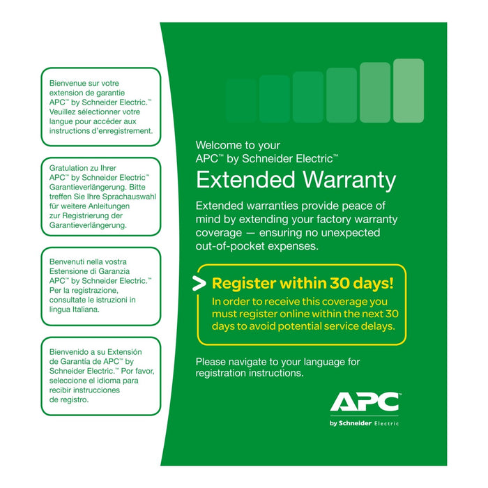 EAN 0731304259305 - APC Service Pack 3 Year Extended Warranty 3 año(s) imagen 2