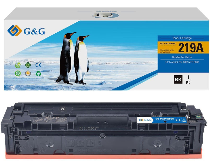 G&G Toner Compatible Con Hp 219a Negro