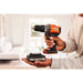 EAN 5035048833513 - Black & Decker BCD383D2XK-QW taladro Naranja imagen 7