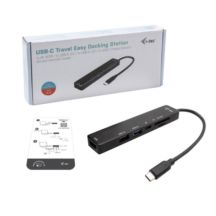 EAN 8595611703928 - i-tec C31TRAVELEASYDOCKPD base para portátil y replicador de puertos Alámbrico USB 3.2 Gen 1 (3.1 Gen 1)  imagen 5