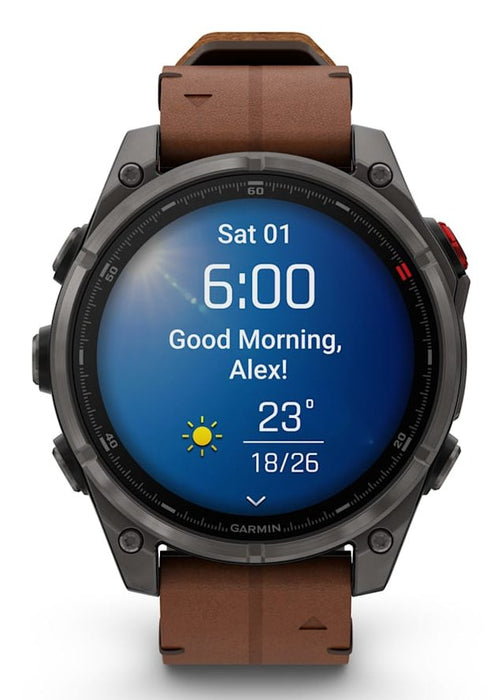 EAN 753759362416 - Garmin fēnix 8 Pro 3,56 cm (1.4") AMOLED 47 mm Digital 454 x 454 Pixeles Pantalla táctil Gris Wifi GPS (sa imagen 10