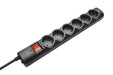 EAN 8713439210590 - Trust 21059 limitador de tensión Negro 6 salidas AC 1,8 m imagen 1