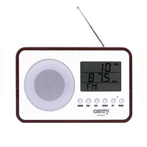 EAN 5902934830355 - Camry Premium CR 1153 radio Portátil Digital Marrón, Gris, Blanco imagen 2