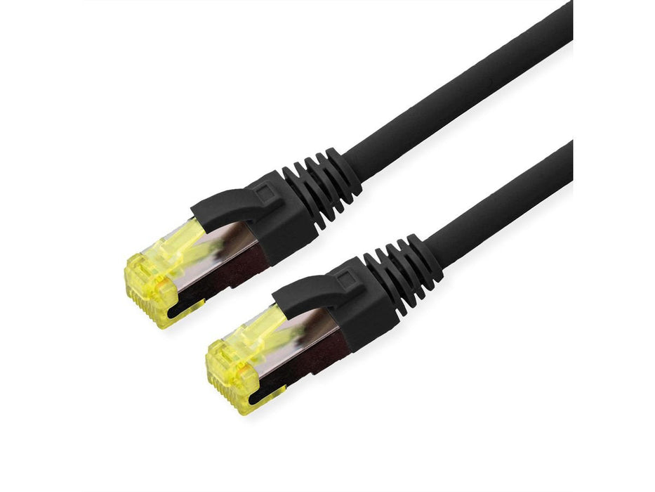 Roline Outdoor Cable De Red Cat.6a (Class Ea) S Ftp (Pimf), Litzendraht, Lsoh, Schwarz, 0,3 M