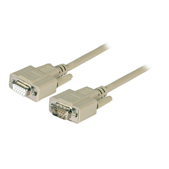 Cable  Efb Elektronik Hd-Dsub 15 2m Vga Vga (D-Sub) Beige