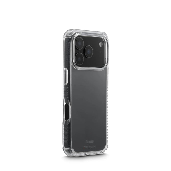 Funda  Hama Extreme Protect  Para Iphone 17 Pro - Antideslizante - Policarbonato - Proteccion D3o - Bordes Elevados -