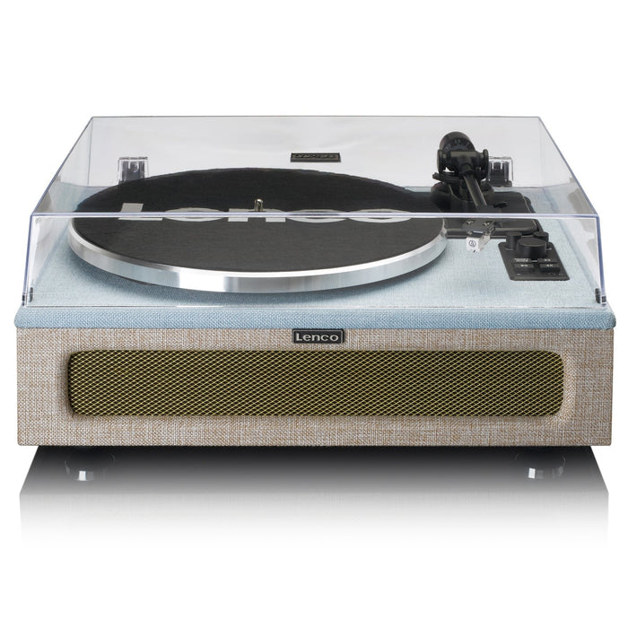 Tocadiscos  Lenco Ls-440  De Tracción Por Correa Azul, Gris Pardo Automático