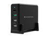 EAN 4015867226377 - Conceptronic OZUL01B cargador de dispositivo móvil Universal Negro Corriente alterna Carga rápida Interio imagen 1