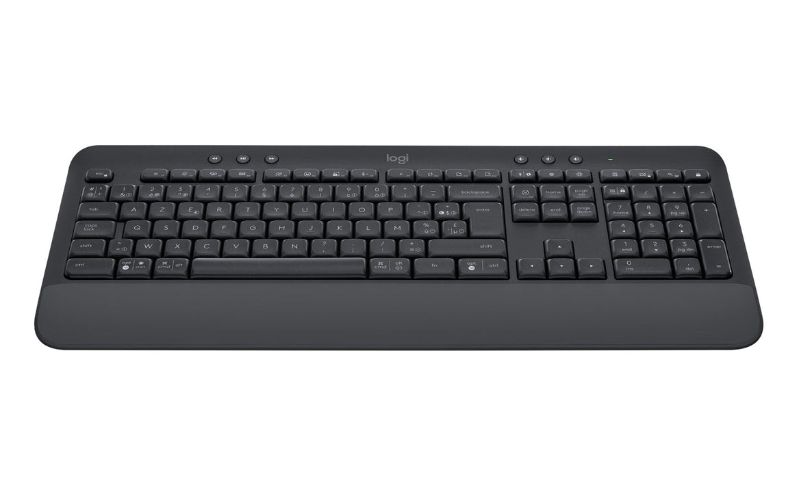 Logitech Signature K650 Teclado Inalámbrico Bluetooth 5.1 Azerty Alemán Grafito