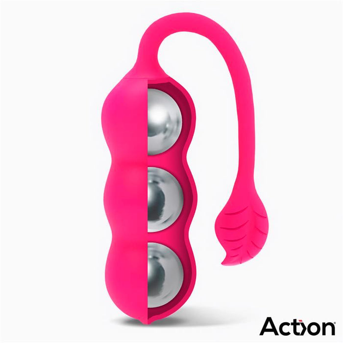 Beany Huevo Vibrador Y Entrenador Suelo Pélvico Movimiento Telescópico