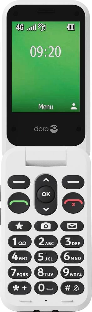 EAN 7322460089924 - Doro Leva E22 7,11 cm (2.8") 127,8 g Rojo, Blanco Característica del teléfono imagen 2