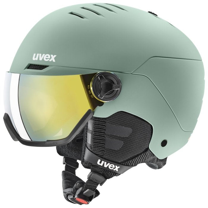 Casco Narciarski Uvex Wanted Visor 58-61cm L Verde