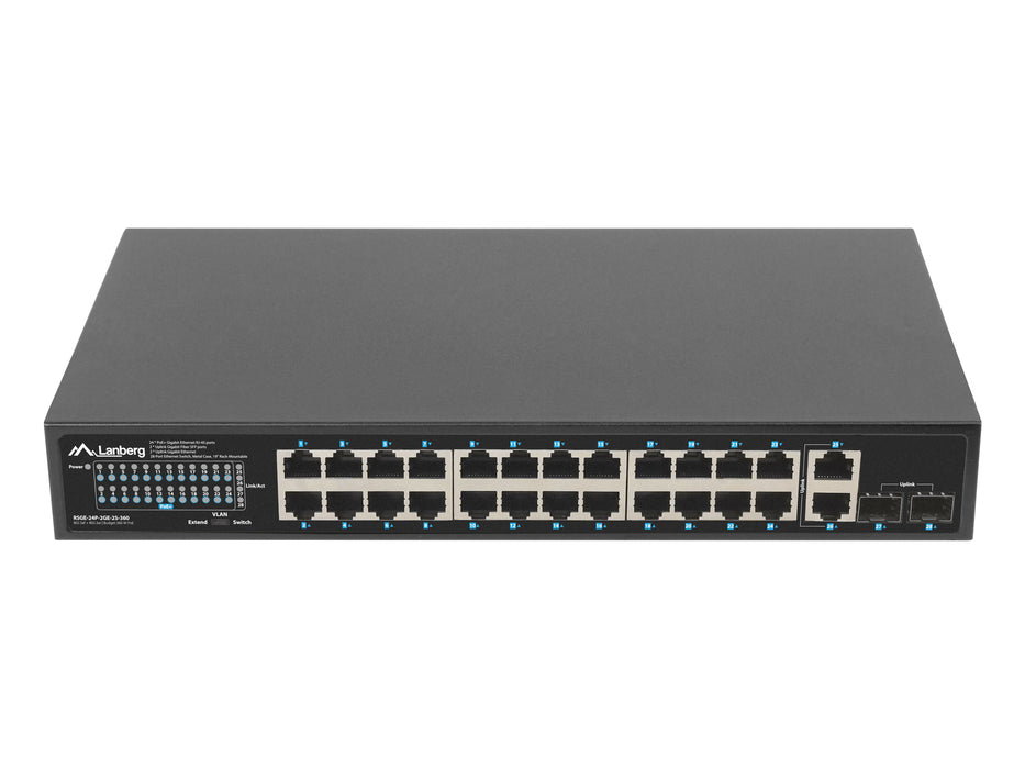 EAN 5901969438697 - Lanberg RSGE-24P-2GE-2S-360 switch No administrado imagen 2