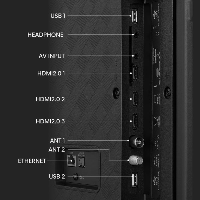 Televisor Hisense Uhd 58a6k 58' Ultra Hd 4k Smart Tv Wifi