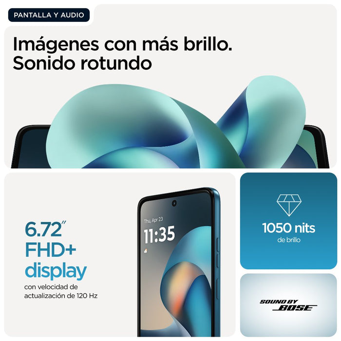 Motorola Moto G57 Power 17,1 Cm (6.72") Sim Doble Android 16.0 5g Usb Tipo C 12 Gb 256 Gb 7000 Mah Azul