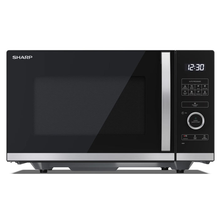 EAN 4974019207490 - Sharp YC-QS254AE-B microondas Negro, Acero inoxidable Solo microondas Encimera 25 L 900 W imagen 1
