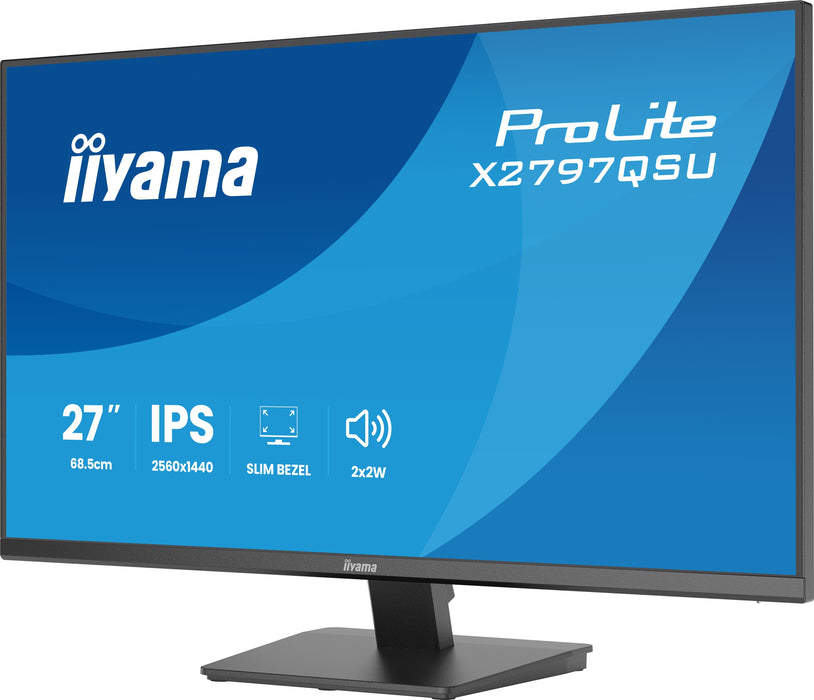 EAN 4948570126880 - iiyama ProLite X2797QSU-B1 pantalla para PC 68,6 cm (27") 2560 x 1440 Pixeles Quad HD LED Negro imagen 5