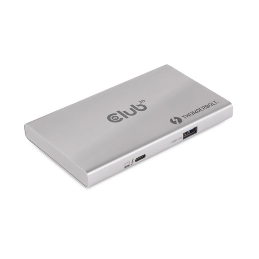 EAN 8719214471958 - CLUB3D CSV-1580 base para portátil y replicador de puertos Acoplamiento Thunderbolt 4 Plata imagen 2