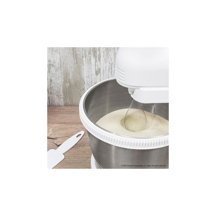 EAN 8435484041225 - Cecotec PowerTwist 500 Steel Batidora de varillas 500 W Plata, Blanco imagen 2