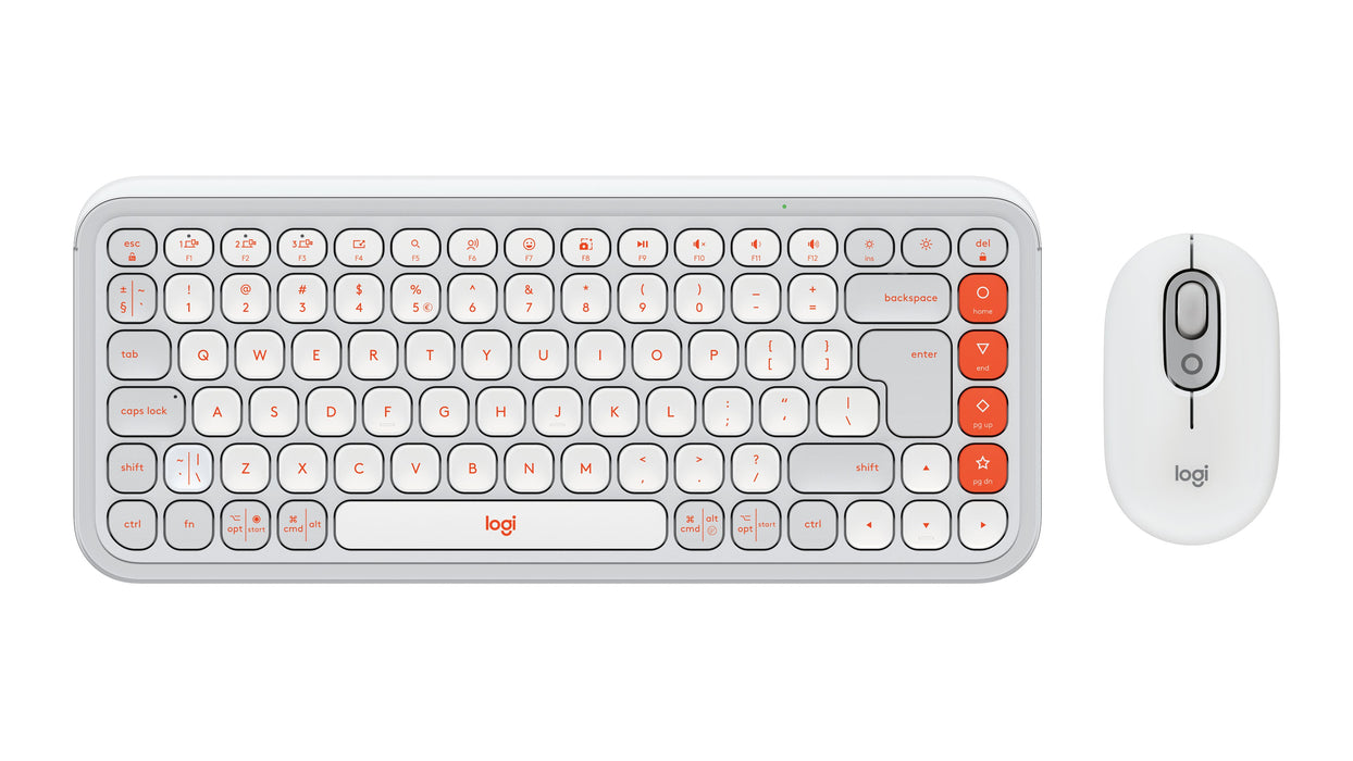 EAN 5099206127739 - Logitech 920-013141 teclado Ratón incluido Universal Bluetooth QWERTY Internacional de EE.UU. Blanco imagen 1