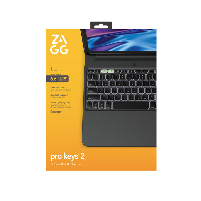 EAN 0840390314956 - ZAGG Pro Keys 2 QWERTZ Alemán Bluetooth Negro imagen 9