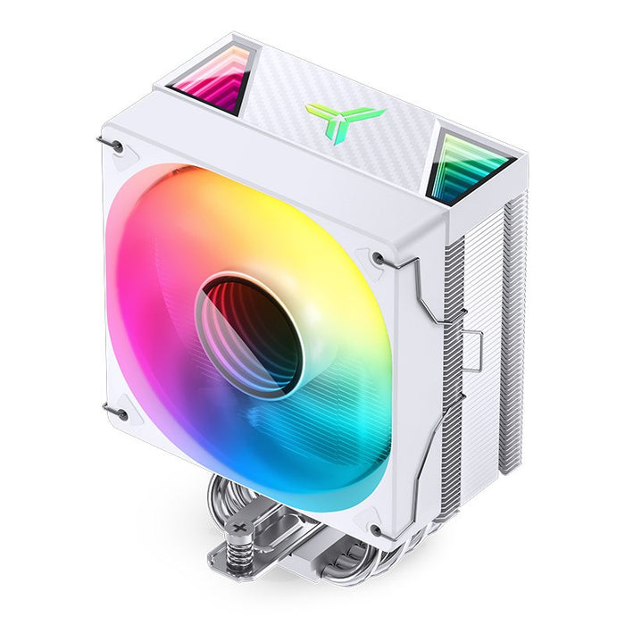 K Jonsbo Cr-1000 V2 Pro Rgb Cpu Disipador, 120mm - Blanco