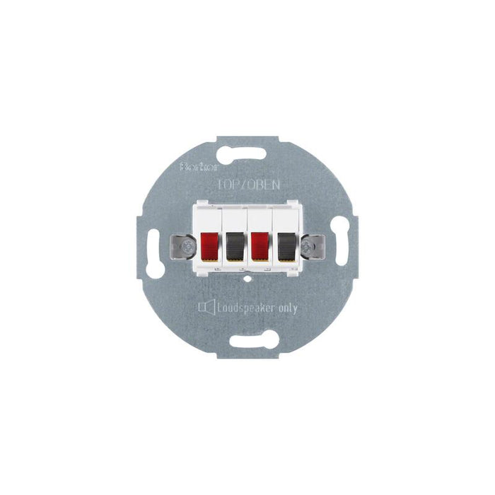 Berker 4573 09 Stereo-Altavoz-Toma De Conexión Blanco Polar