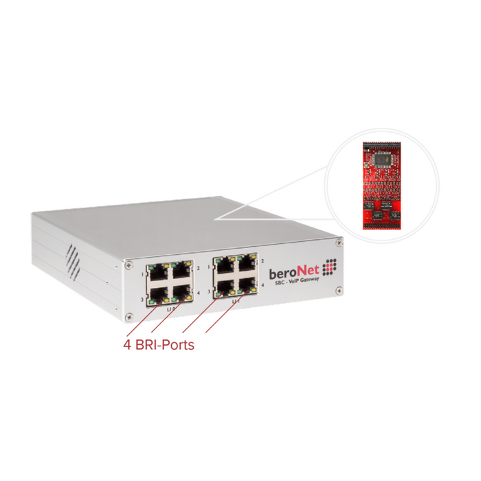 Beronet Session Border Controller - M Con 4x S0