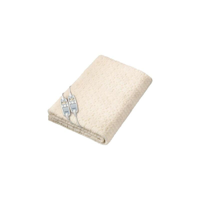Beurer Ub 86 Teddy Double, Manta Térmica Color Crema, 150 X 160 Cm 2 Personas  31912