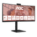 EAN 4038986112963 - AOC CU34E4CW/75 pantalla para PC 86,4 cm (34") 3440 x 1440 Pixeles Negro imagen 3