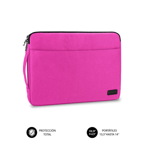 EAN 8436586741778 - SUBBLIM SUB-LS-0PS0003 maletines para portátil 35,6 cm (14") Rosa imagen 1
