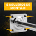 EAN 5902560366792 - Extralink L300 BALCONY HANDLE MOUNT WITH U-BOLTS M8 imagen 7