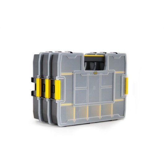 EAN 3253561974830 - Stanley 1-97-483 pieza pequeña y caja de herramientas Caja para piezas pequeñas Nylon Negro, Transparente imagen 4