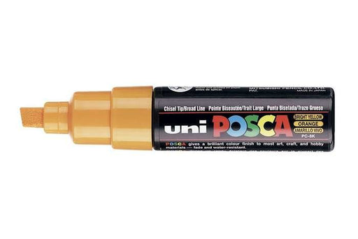EAN 4902778107522 - POSCA uni PC-8K marcador 1 pieza(s) Punta de cincel Amarillo imagen 1