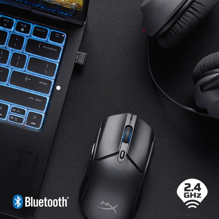 EAN 0197498115382 - HyperX Pulsefire Haste 2 Core Wireless Black/Black Gaming Mouse ratón Juego Ambidextro USB tipo A 3600 DP imagen 7