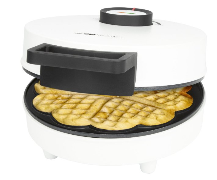 Clatronic Wa 3832 1 Gofre(S) 1200 W Negro, Blanco