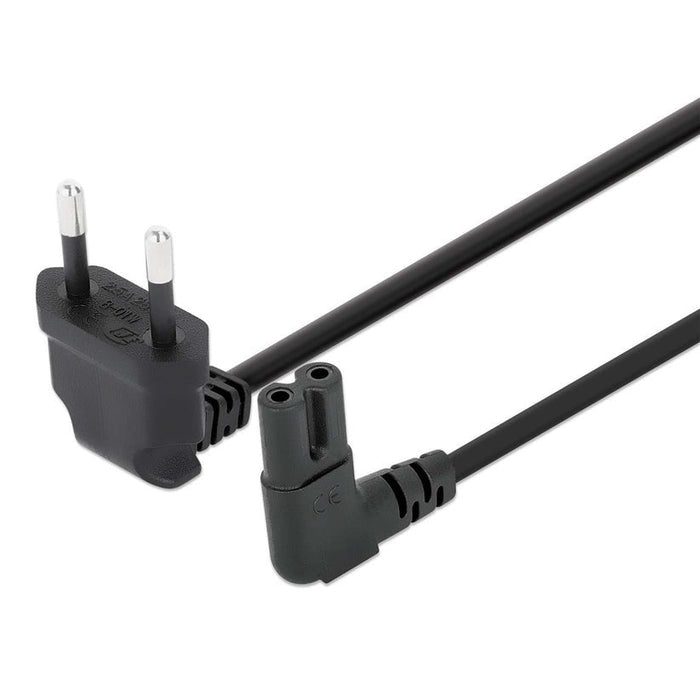 Manhattan Cable De Alimentacion C7 A Eu Cce7 16 90 Grad Gewinkelt 2m