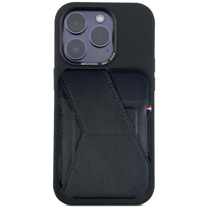 EAN 8720593011253 - Decoded D24MSCS1GE monedero, tarjetero y portadocumento de viaje Billetera Negro Silicona imagen 6