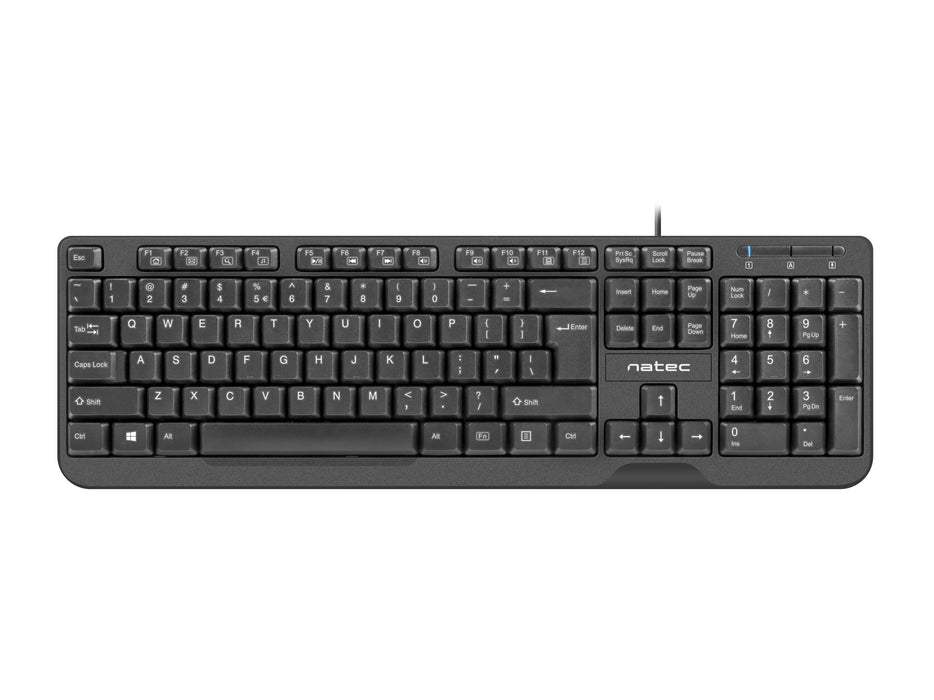 EAN 5901969426908 - NATEC Trout teclado Oficina USB QWERTY Español Negro imagen 1