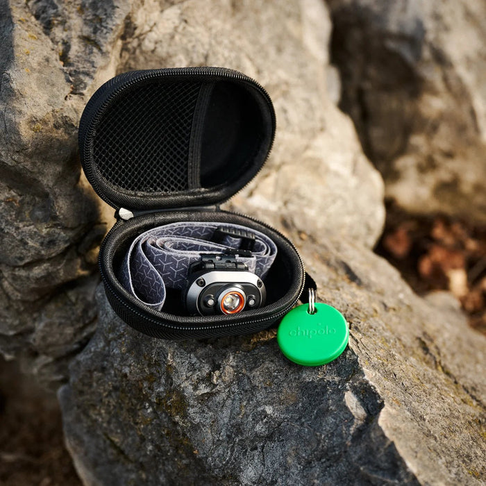 Chipolo Pop - Tracking Tag Compatible With Apple Find My On Iphone Or Find Hub On Android (Red)