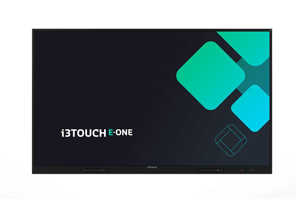 Pizarra I3-Technologies I3touch E-One Blanca Interactiva 165,1 Cm (65") 3840 X 2160 Pixeles Pantalla Táctil Negro